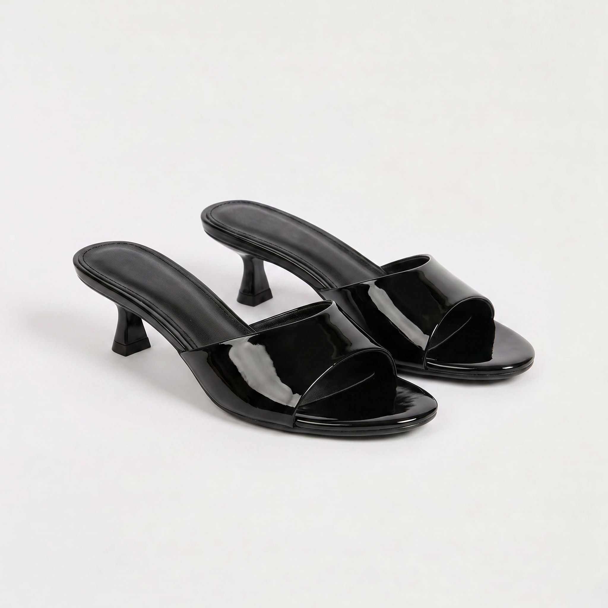 Women's Open Toe Slide Heels