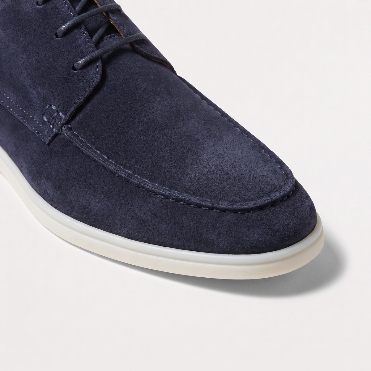 Men's Classic Suede Lace-Up Loafers
