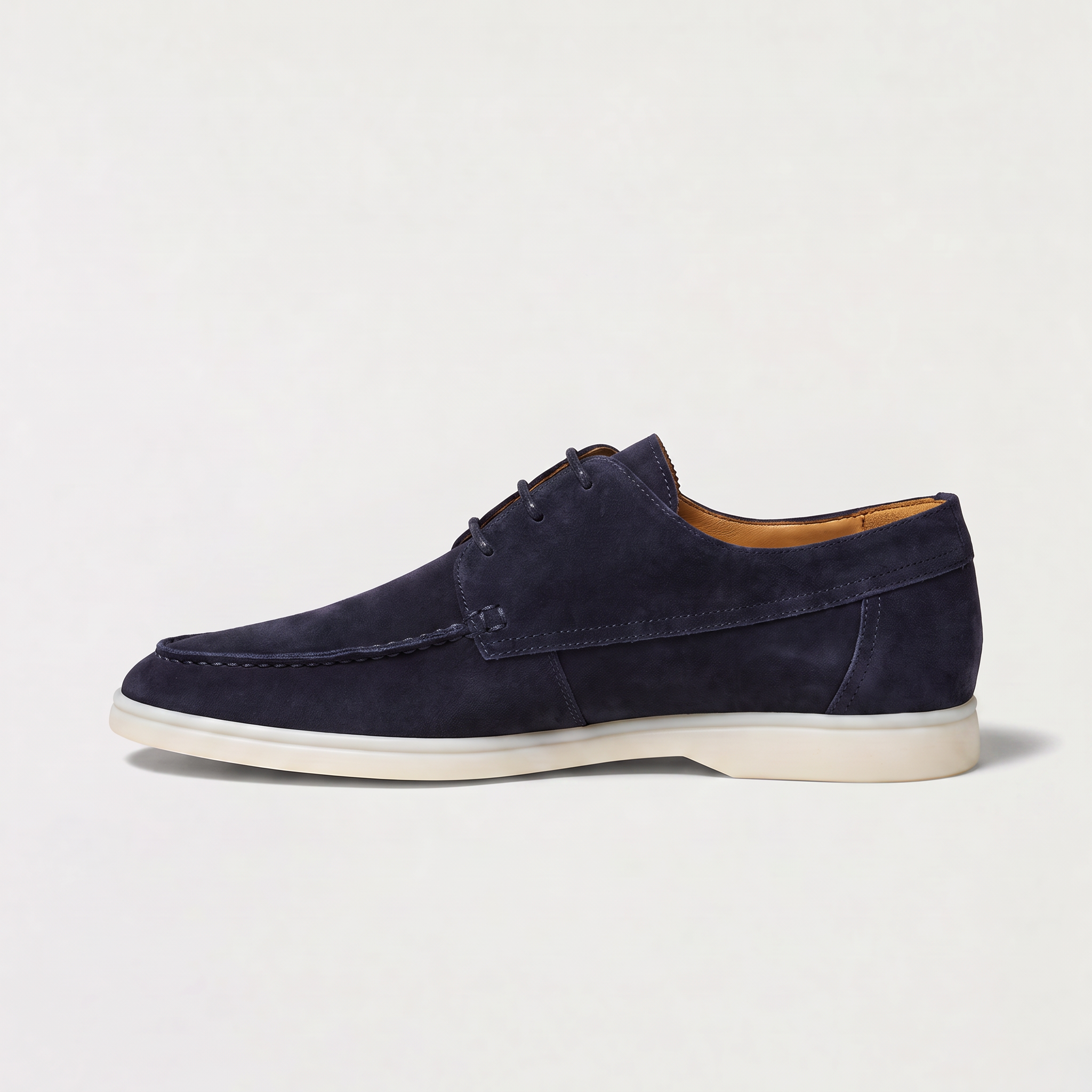 Men's Classic Suede Lace-Up Loafers