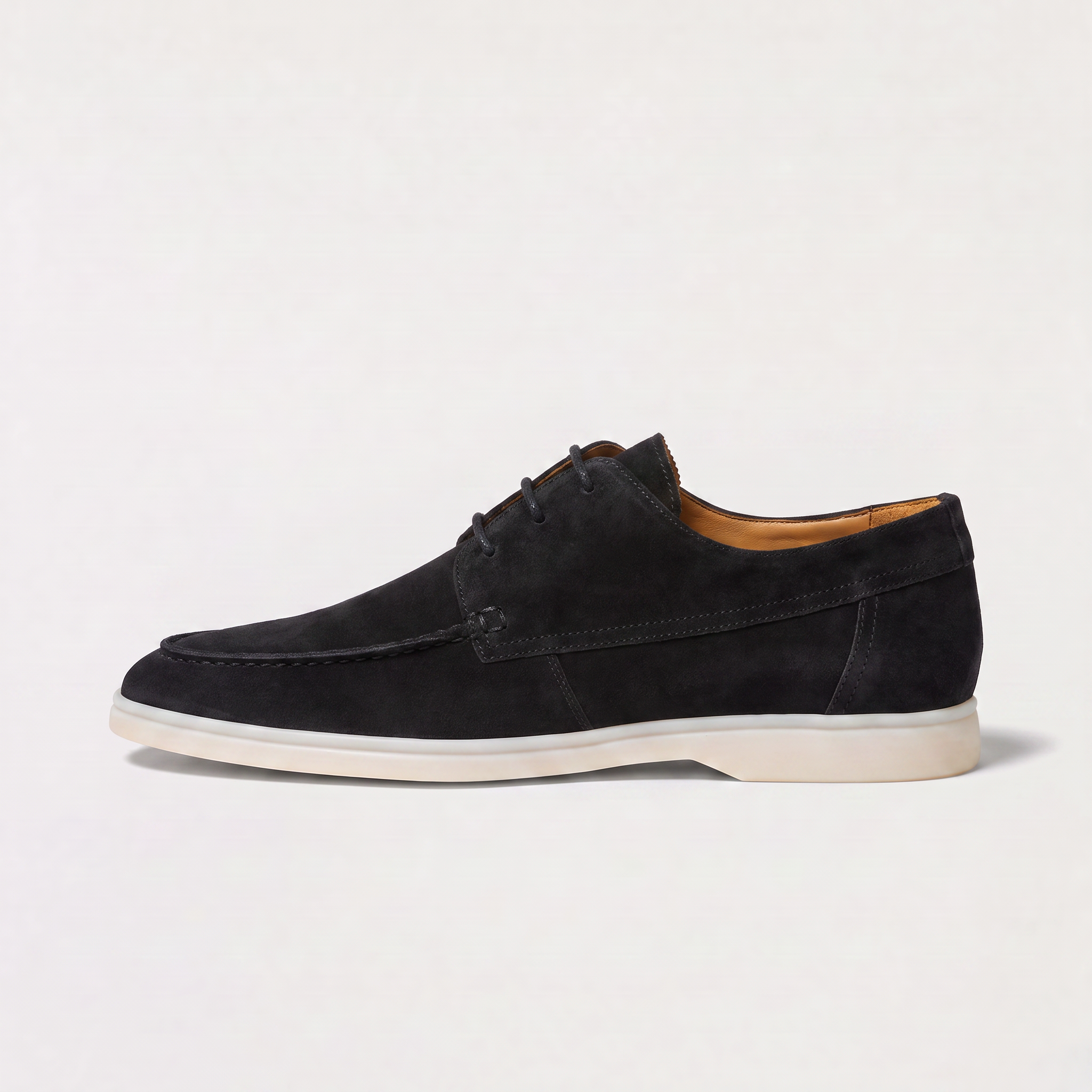 Men's Classic Suede Lace-Up Loafers