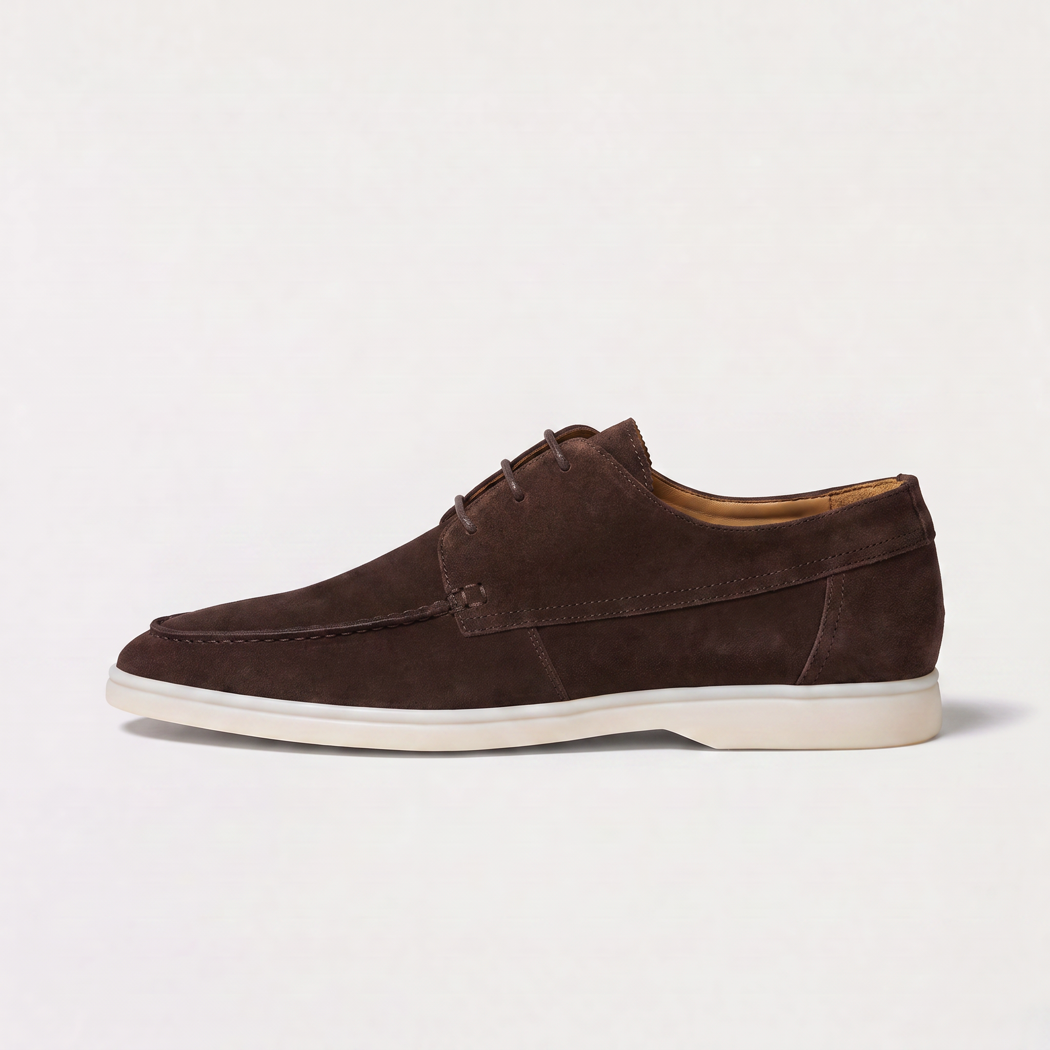 Men's Classic Suede Lace-Up Loafers