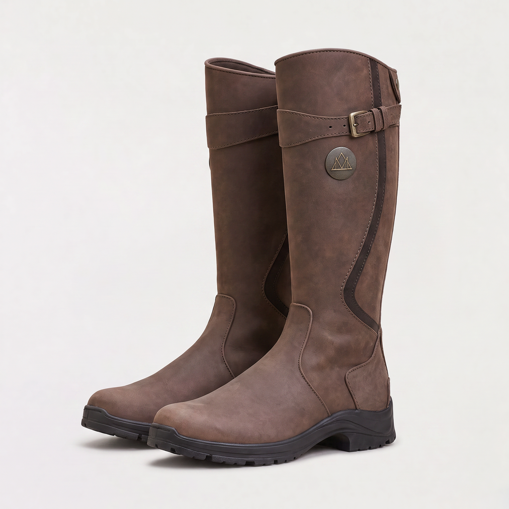 Women's Waterproof Knee-High Riding Boots