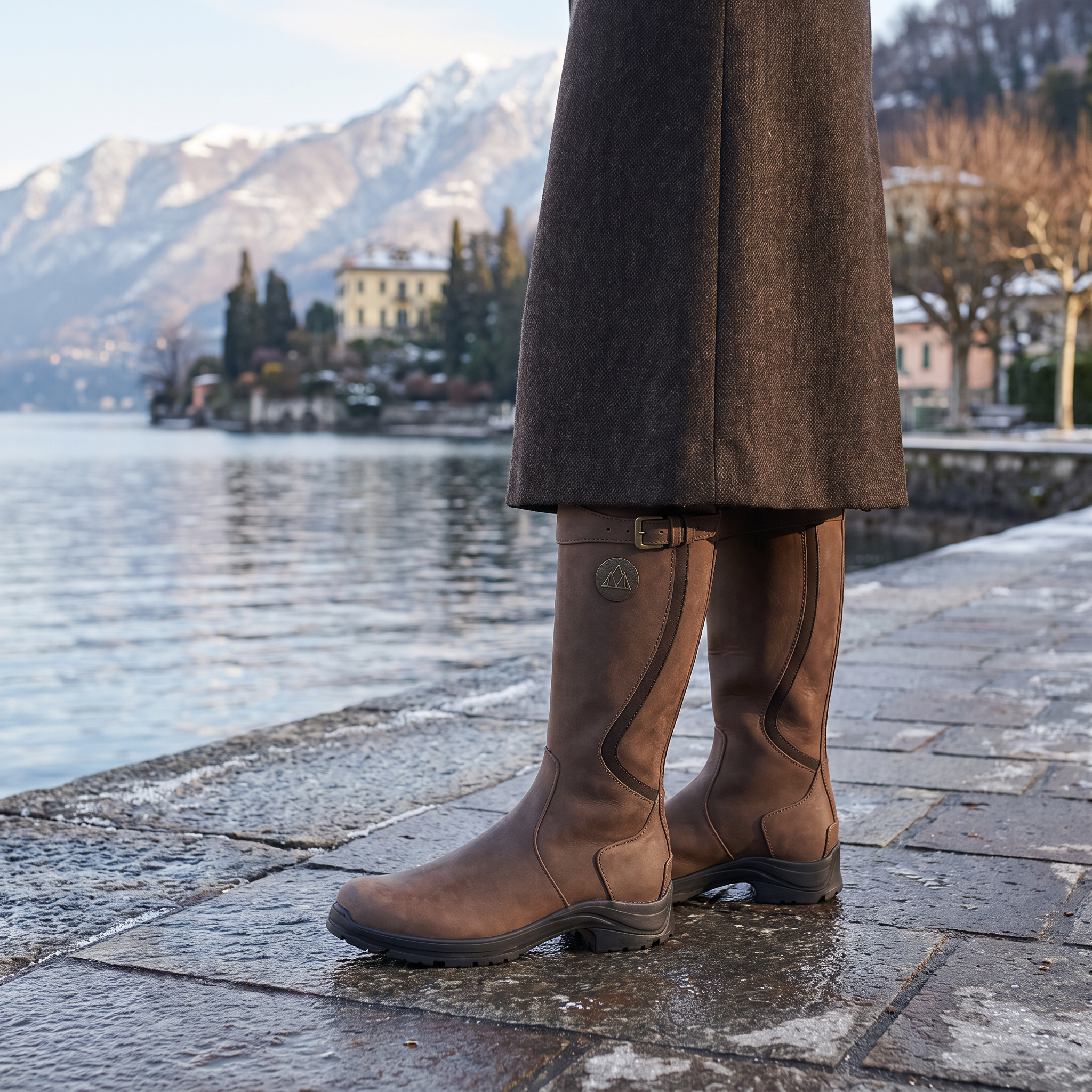 Women's Waterproof Knee-High Riding Boots