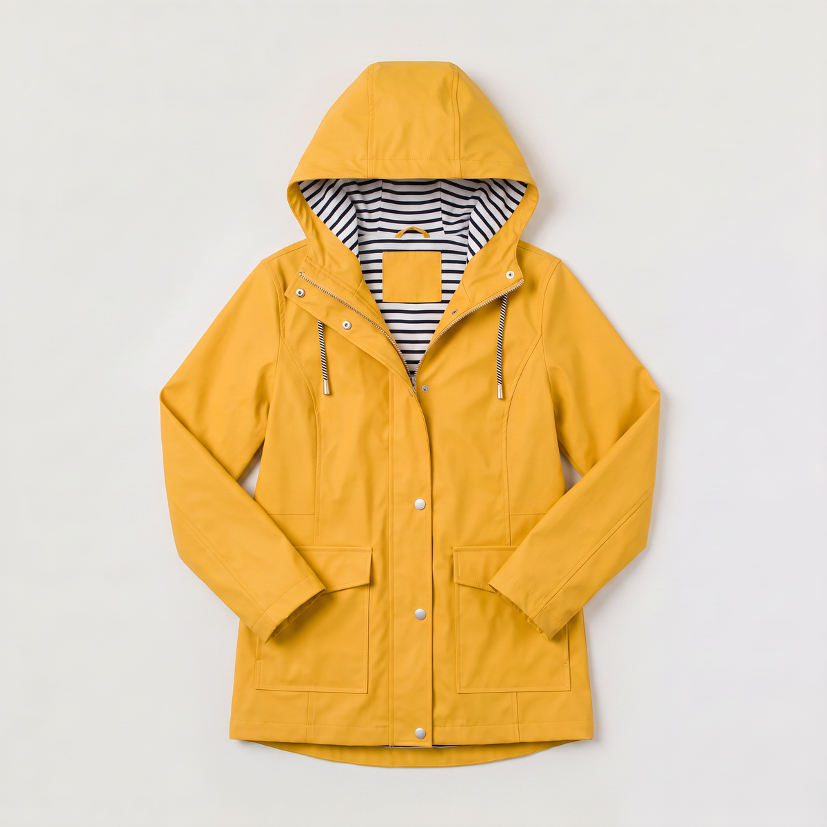 Women's Waterproof Hooded Coat - Rain Jacket