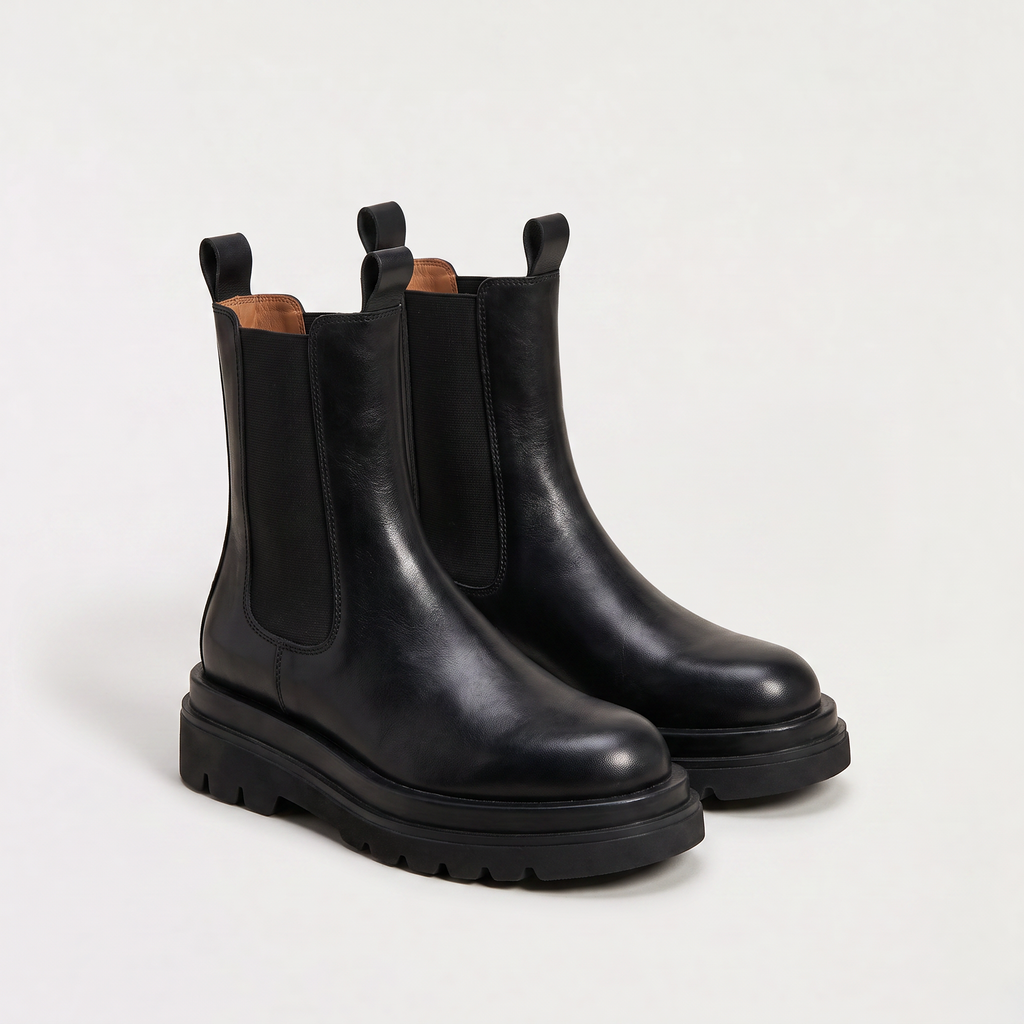 Women's Chunky Platform Chelsea Boots