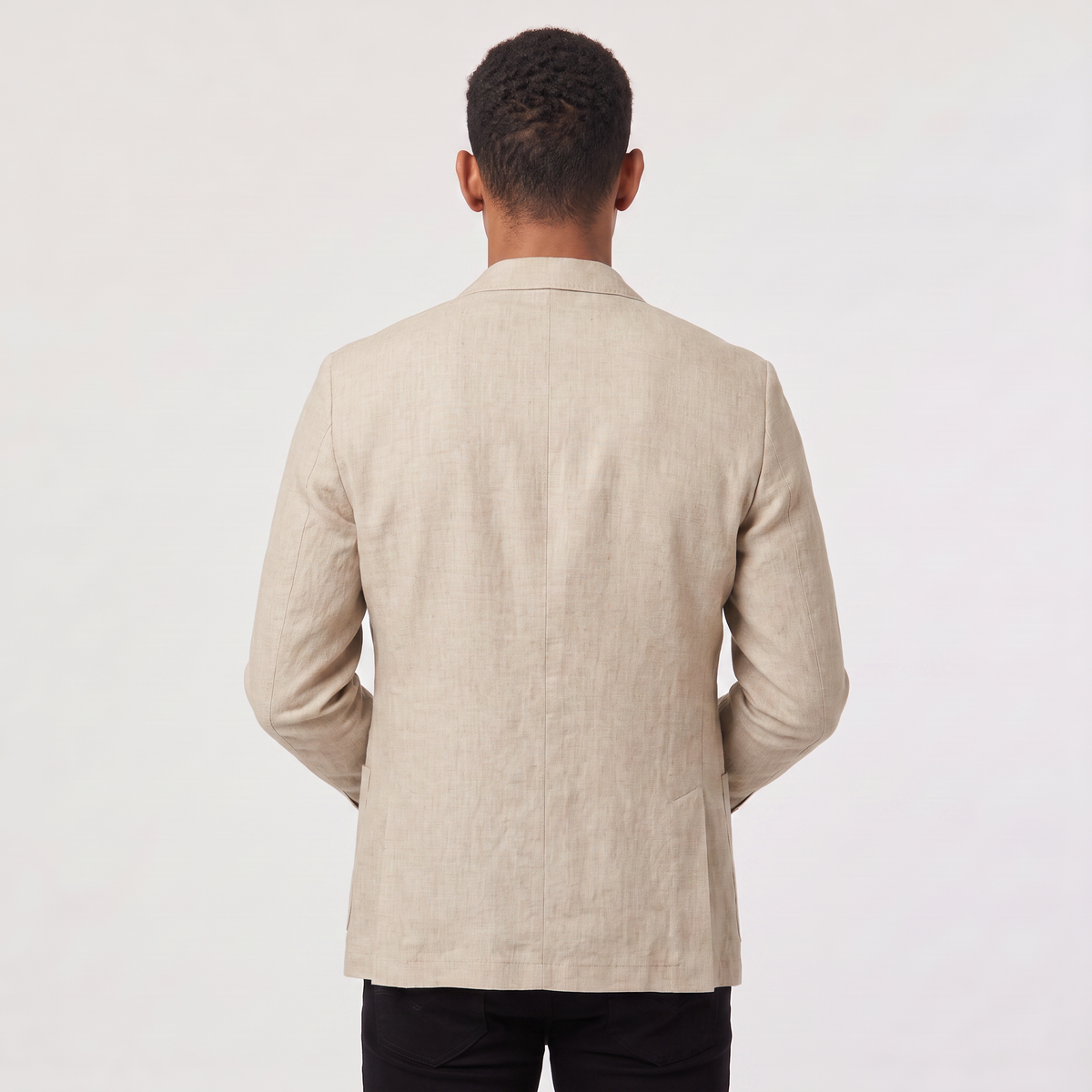 Men's Linen-Blend Relaxed Blazer