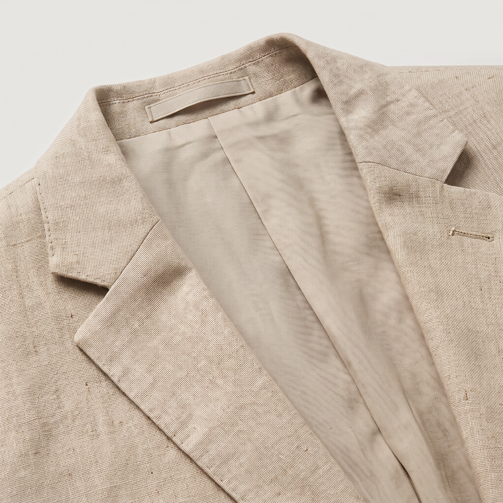 Men's Linen-Blend Relaxed Blazer