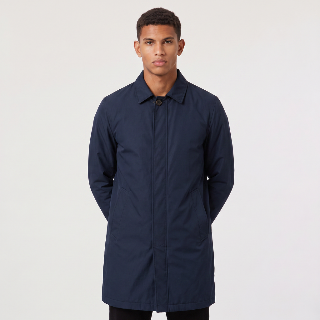 Men's Lightweight Water-Proof Trench Coat