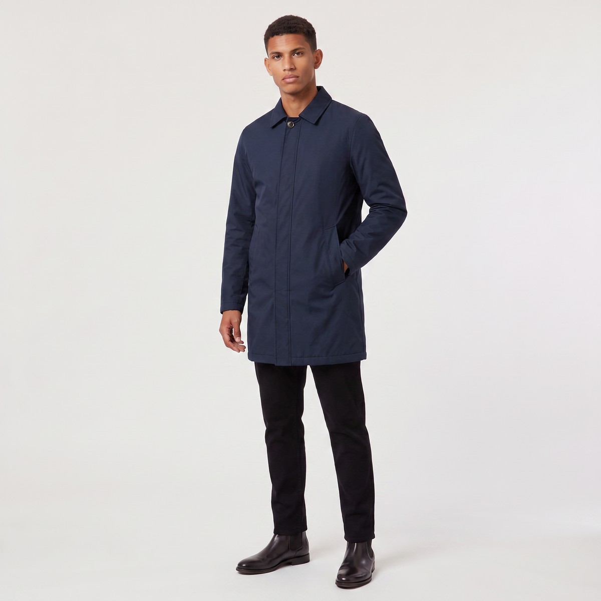 Men's Lightweight Water-Proof Trench Coat