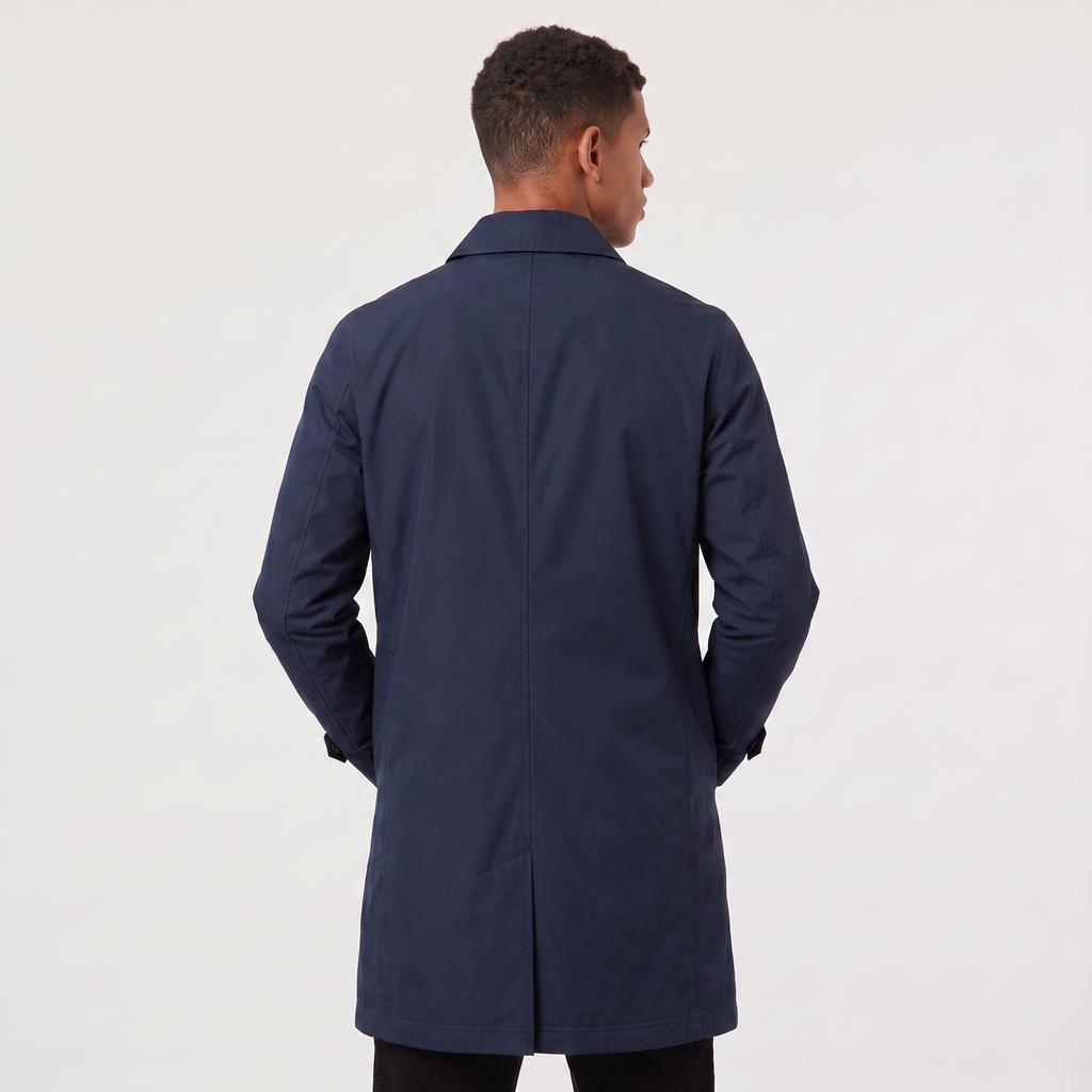 Men's Lightweight Water-Proof Trench Coat