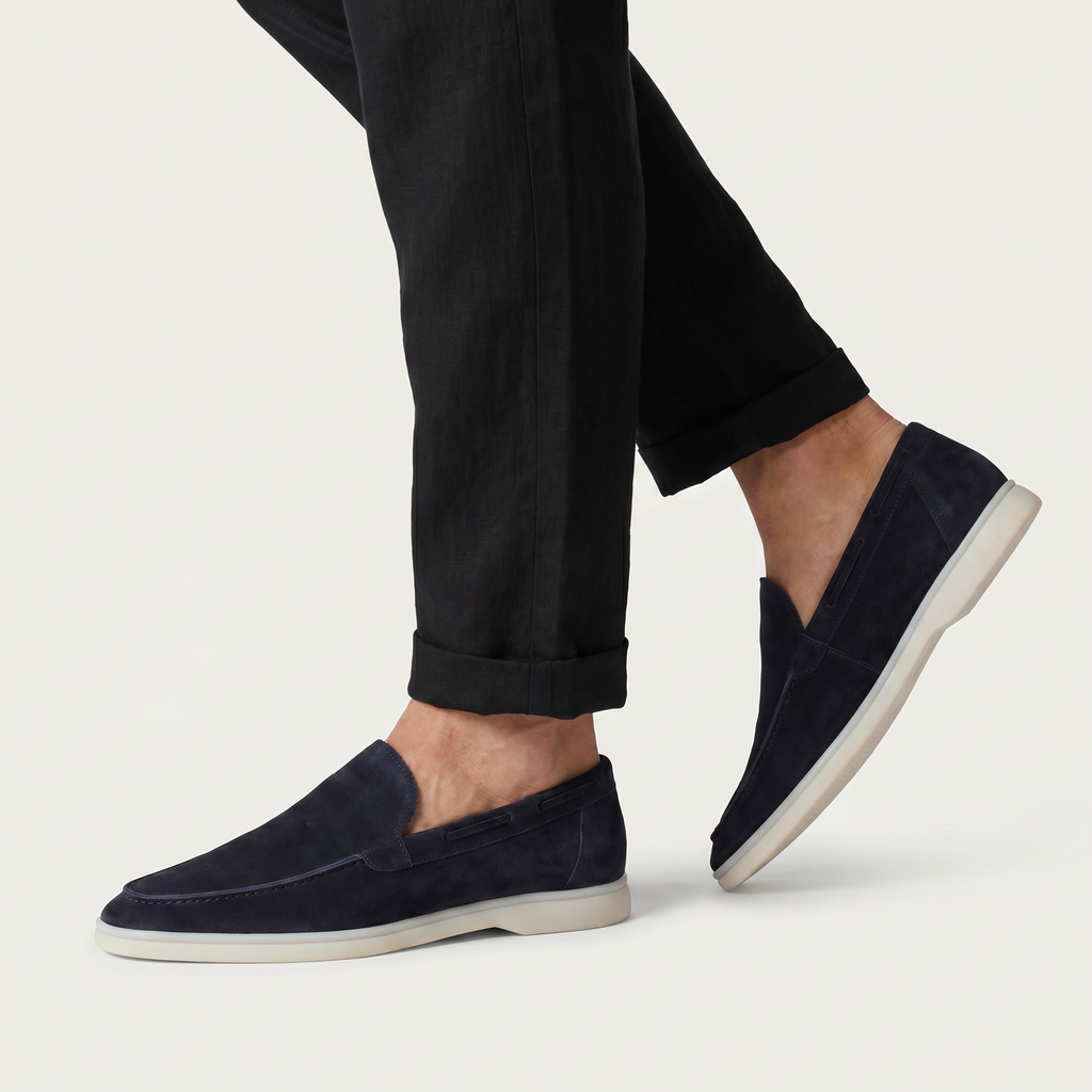 Men's Yacht Slip-On Suede Loafers