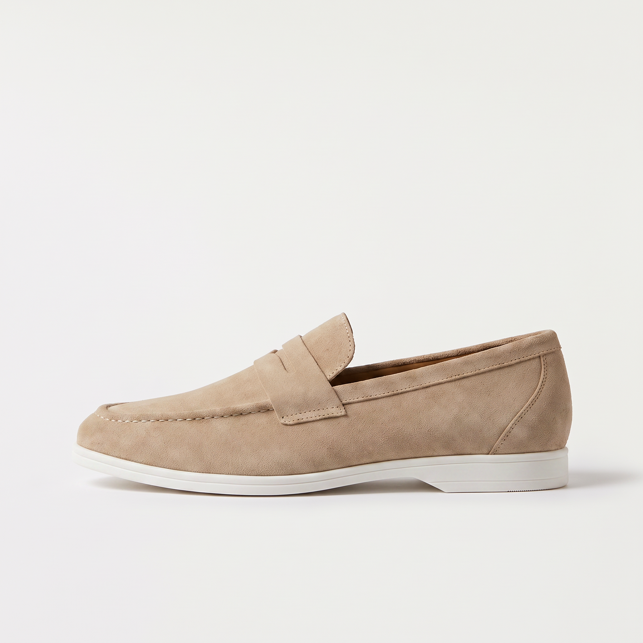 Men's Classic Leather Slip-On Loafers